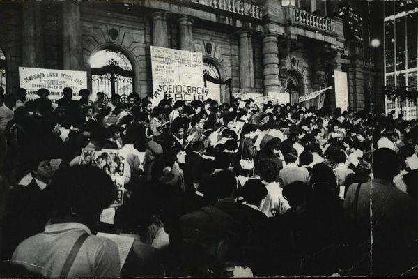Ato do Movimento Negro Unificado