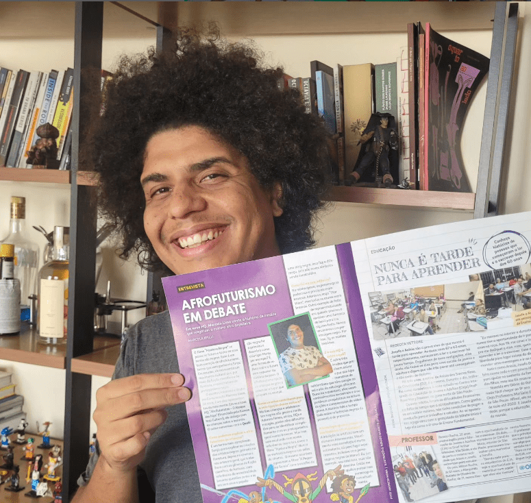 Sobre afrofuturismo, protagonismo e empoderamento das juventudes por meio da arte